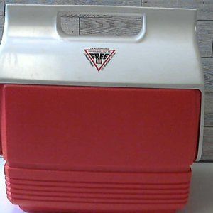 MiniMate by IGLOO Red & White Personal Size Cooler Phillips 66 Safety Lunchbox